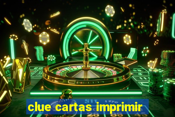 clue cartas imprimir